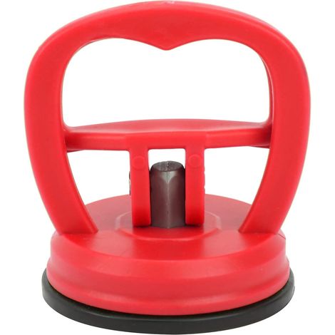 Ventouse pour retirer l'écran LCD, les petites bosses de voiture, soulever du granit, etc. - 1 pièce, rouge
