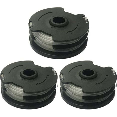 Ersatzspulen für den kabellosen Motorsensen Parkside PRTA 20-Li C3 (IAN351753), 3er-Pack Trimmerfaden für Parkside PRTA 20-Li C3. (1/5)