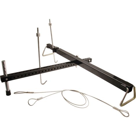 BGS Travesaño universal para motor con soporte de 2 y 3 puntos 315 kg - 8515