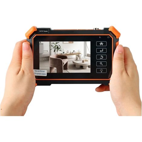 Testeur de vidéosurveillance prenant en charge la caméra IP Testeur De Vidéosurveillance 4 Pouces, Mini Moniteur H.265, Test De Caméra IP 8MP AHD CVI TVI, Testeur De Vidéosurveillance IPC-1910 Plus, T (1/5)