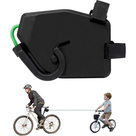 Système de remorquage de vélo pour Enfants Corde de remorquage pour vélo pour Enfants Sangle de Traction Extensible pour vélos (1/4)