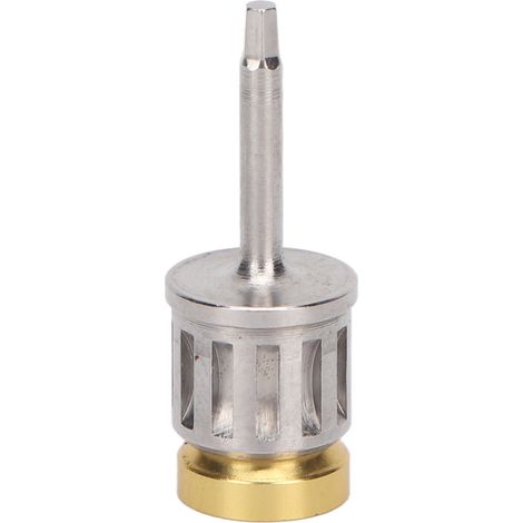 Tournevis pour implant dentaire HEX1.0 en acier inoxydable, outil pour système Ankylos, couleur jaune, longueur 0.8 pouce. (1/5)