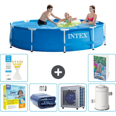 Frame Pool Rund - 305x76 cm - 7-teilig  S157 (1/5)