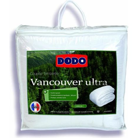Piumone caldo Vancouver Ultra - 220 x 240 cm - 300gr/m² - Bianco - DODO (1/5)