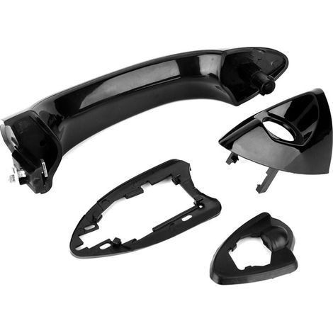 Poignee de porte exterieure exterieure de voiture. Poignee de porte exterieure avant gauche du cote conducteur pour E53 X5 2000-2006 51218257737 (1/3)
