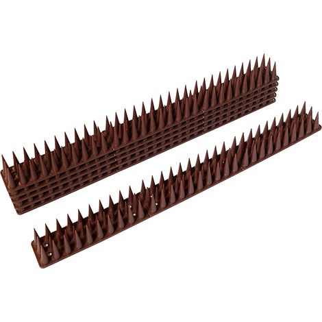 10 Bandes Répulsives Anti-Oiseaux et Chats pour Grilles de Jardin