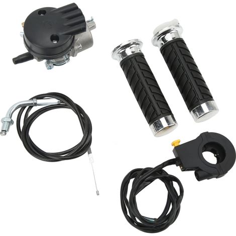 Poignée de gaz et frein Kit gauche droite accélérateur pour moto 49-80CC vélo électrique (1/5)