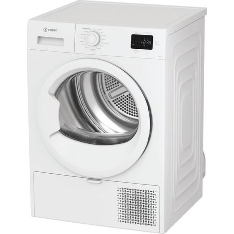 Sèche-Linge Indesit CYD103D WW IT 10 Kg Classe D Programme Couettes Express 30 min Blanc (1/5)