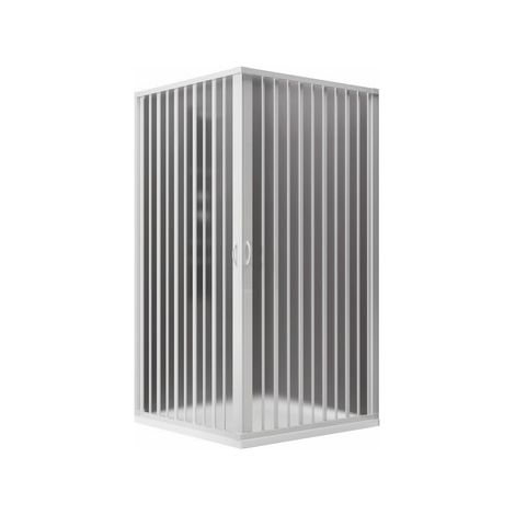 Box doccia a soffietto riducibile Rosy Linea Pliss 70x90 cm (1/5)