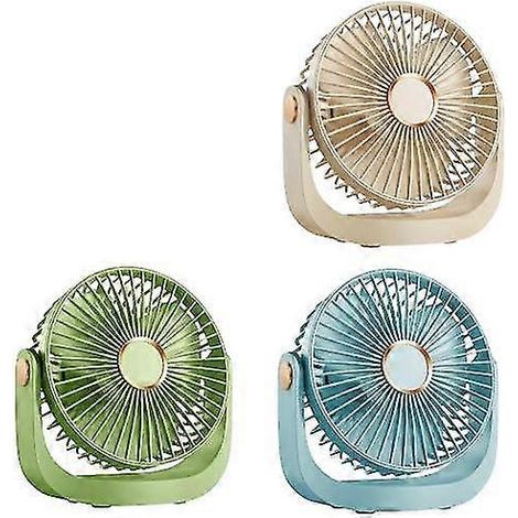 Mini ventilateur de bureau d'été portable et silencieux pour bureau, étudiant ou extérieur -Yx-AquaForge (1/5)