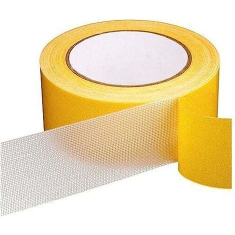 1 Pièce Adhésif pour Tapis, Ruban Adhésif Double Face pour Moquette, 48mm x 20m, Ruban à Tapis Extra Fort, pour Moquette, Cadres Photo, Tapis, Murs,de (1/4)