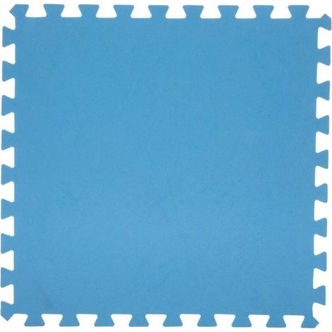 Tapis en mousse pour piscine – Lot de 8 pièces, épaisseur 1 cm, antidérapant, lavable, idéal pour sol extérieur, terrasse ou bord de piscine (1/4)
