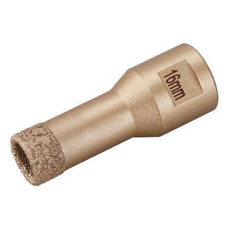 Trépan diamanté 16mm pour meuleuse avec filetage M14 - Usage professionnel