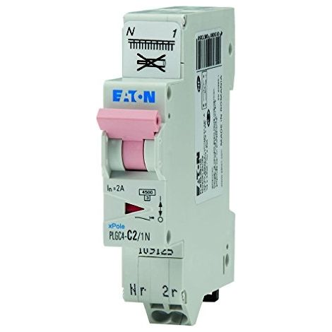 Interruptor Eaton plg4 2 A 4.5 kA