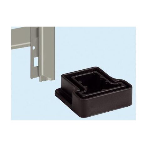 PIEDINI PER MONTANTI LB1 PER SCAFFALATURE A GANCIO PEZZI 20