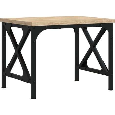 Support d'imprimante chêne sonoma 40x30x31 cm bois d'ingénierie