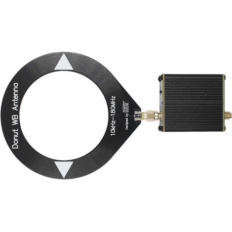 10 kHz–180 MHz Kurzwellen-Miniloop-Kreisantenne mit Niederimpedanzwandler (1/5)