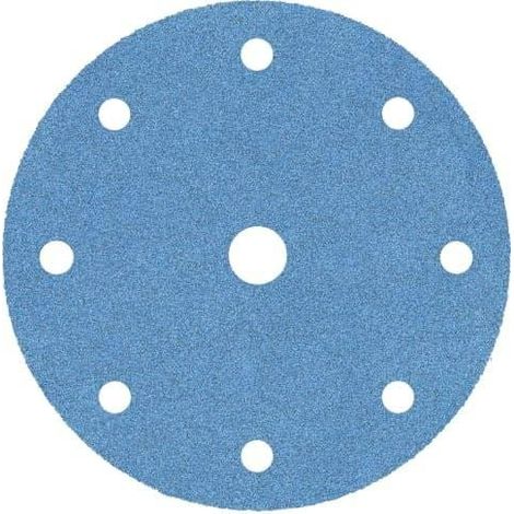 Klingspor krążek ścierny samoprzyczepny 125mm ps36ck gr.220 /50szt. z otworami gls3 twarde drewno/tworzywa sztuczne