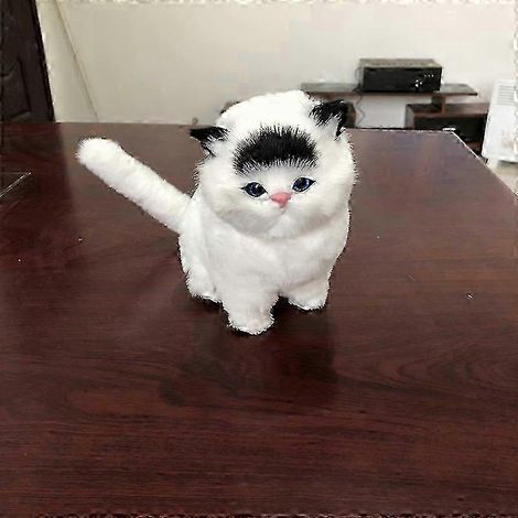 Chat robot électronique de compagnie, chat animal réaliste fait main - 2025 (1/5)