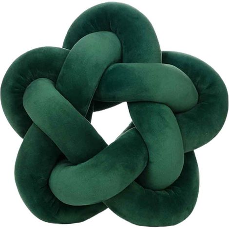 Coussin Étoile Nœud Main - 32 cm - Décoration Intérieure et Automobile - Coussin de Siège Doux - 1 Pièce (1/5)