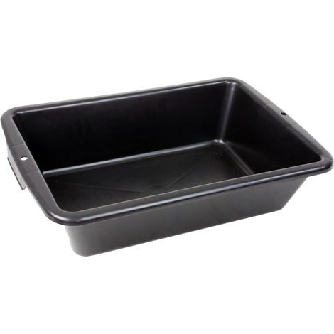 Novap – Auge 25L en polyéthylène noir avec poignées ergonomiques – Capacité 25L – Nervures de renfort – 8000059 - AUGE 25 L (1/2)
