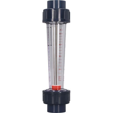 LZS-25 Kunststoff-Durchflussmesser, Rohrdurchflussmesser, 160–1600 l/h, Wasser-Flüssigkeits-Rotameter-Durchflussmesser, Messgerät für chemisches Licht (1/5)
