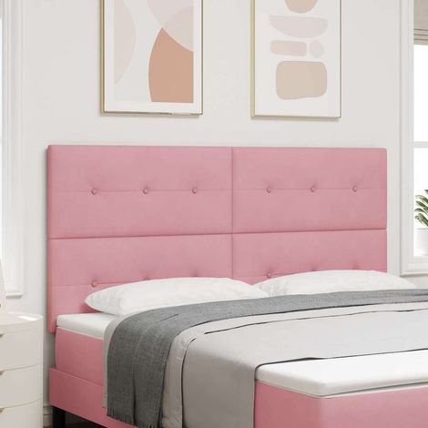 Kopfteil Rosa 180 cm Samt (1/5)