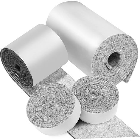 POPETPOP 4 bandes de ruban adhésif en feutre pour meubles, fibre (1/5)