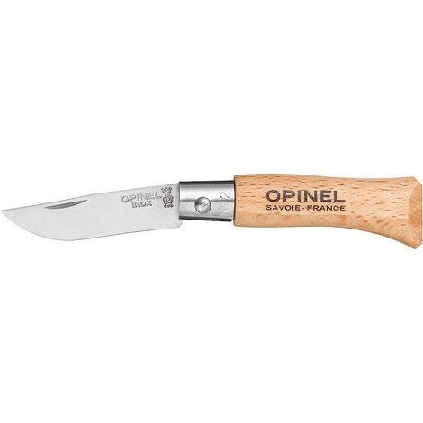 Couteau De Poche Nº2, Lame En Acier Inoxydable De 3,5 Cm. Opinel (1/2)