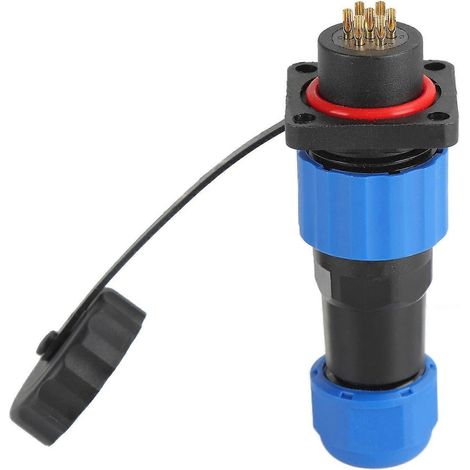 IP68 Wasserdichter Stecker, quadratischer Luftfahrt-Stromanschluss, Industrie-Terminaladapter SP167 Pin (2