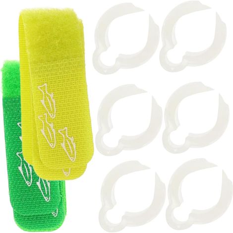 Pince de Fixation pour Câbles Lumineux Clips de pour Éclairage Extérieur Support de Fil Flexible Accessoire de Décoration Élégant Installation Facile et Solide (1/5)