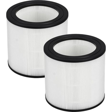 Paquete de 2 filtros de repuesto FY0611 compatibles con el purificador de aire Philips serie 600 AC0650/10, AC0651/10, filtro HEPA de repuesto FY0611/30 (1/5)