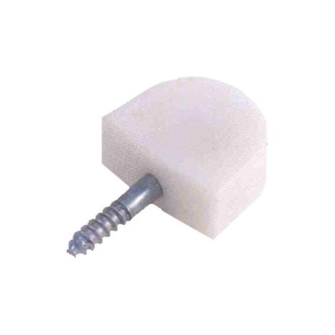 Soporte de Estante Tornillo Pequeño Blanco A133