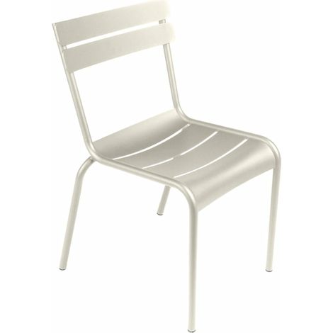 [GEBRAUCHT] B-Ware Fermob Luxembourg Stuhl Bürostuhl Gartenstuhl Garten Stuhl Esszimmerstuhl Grau