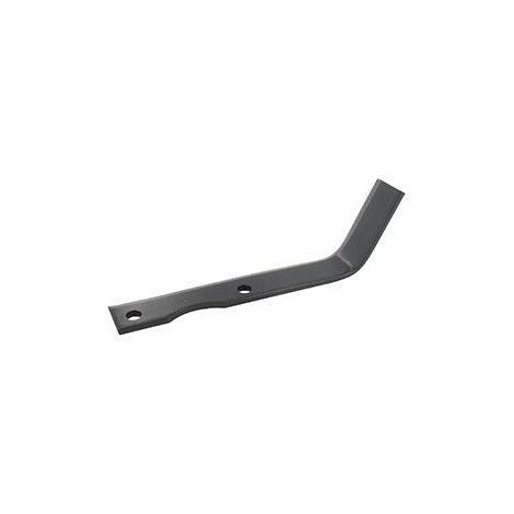 Cuchillo de fresas izquierdo para motocultor adaptable en Hako - L: 195mm. Tipo escardador.