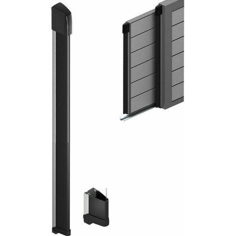 Bordo Sensibile Costa Di Sicurezza A Filo Per Cancelli Alto Profilo 170 Cm Cm17