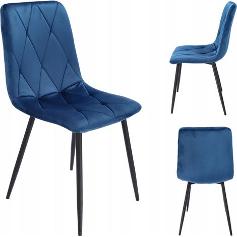 Sedia PIADO, blu navy (set di gambe + viti)