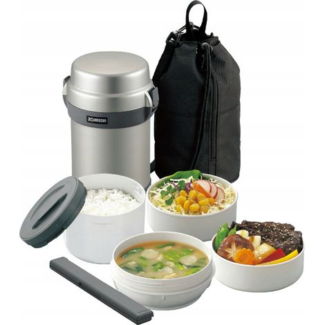 ZOJIRUSHI SL-JAF14-SA Lunch-Thermoskanne 1,23 l silber
