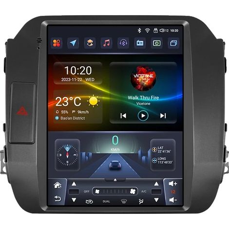 Carplay, Android 13, Multimedia-Player, Kompatibilität mit KIA Sportage 3 2010-2016, S8-8G 128G-8kerne-4G (1/2)