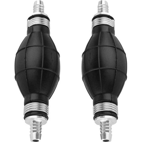 Poire Damorcage Carburant Pompe 8mm, 2 pièces Poire Damorcage Carburant Pompe bateaux pour carburants, automobile, jardin, véhicule de karting (1/5)
