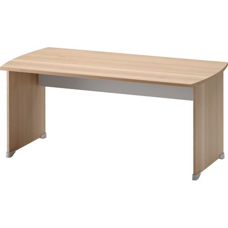 Table bureau pieds panneaux (1/2)