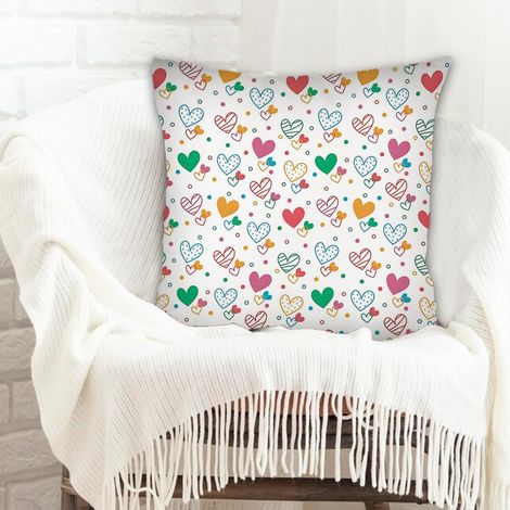 Housses de coussin de décoration doux pour canapé ou lit décoration de la saint-valentin (1/5)