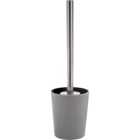 Brosse Wc avec support Fibres de Bambou TAKEO Gris Spirella (1/3)