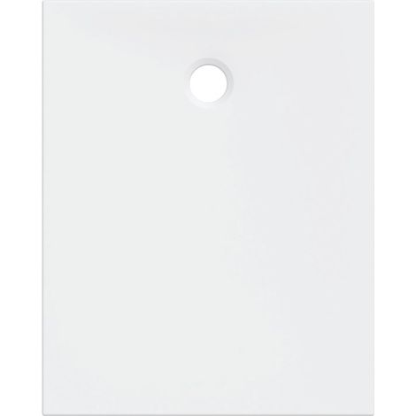 Rec de douche rect Geberit Renova Plan à poser à encastrer 100 x 80 cm Blc - GEBERIT 550.315.00.1 (1/2)