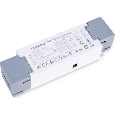 Driver LED dimmable par DALI , PUSH, 1/0-10V - Courant multiple (1/5)