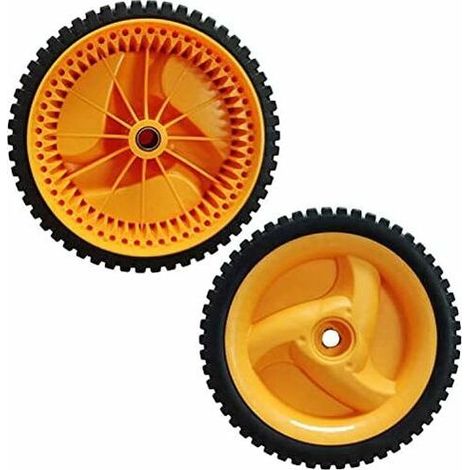 2 x Roues Tondeuses 53 dents Roue motrice pour Husqvarnaa Electrolux, McCulloch, Rally et autres tondeuses à gazon (1/4)