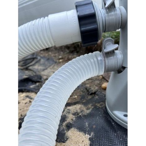 Adaptateur de tuyau B 1,25" à 1,5" pour pompe de filtration, kit de conversion d'eau de mer, robuste, pour piscines hors sol (1/5)