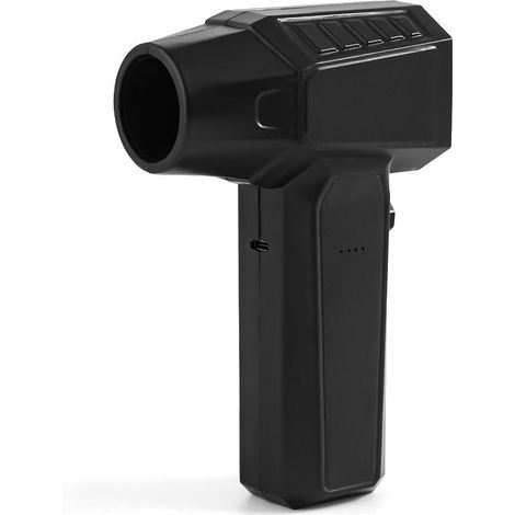 Secador de pelo de alta velocidad, mini secador de pelo portátil de alta potencia, secador de pelo para coche, recargable mediante USB tipo C, ideal para acampar y para usar en el coche. (1/5)