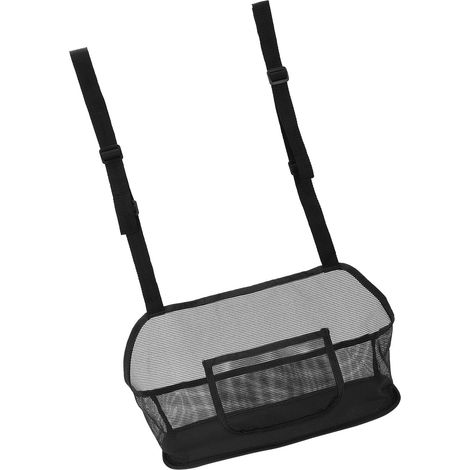 Aufbewahrungstasche für Autositzlehne, Netztasche für Fahrersitz, Schwarz (1/5)