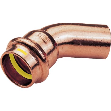 Raccordo gomito rame ibp pg5040 45 gradi saldato